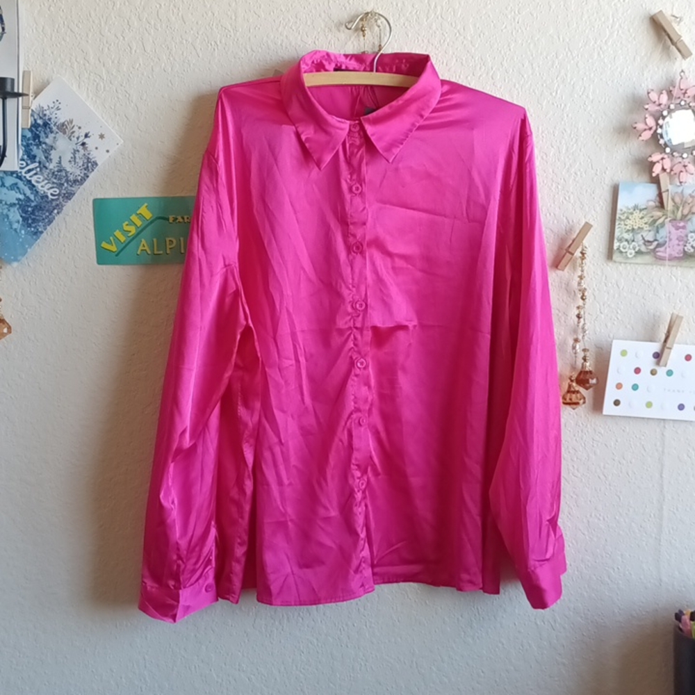 Soft button up blouse